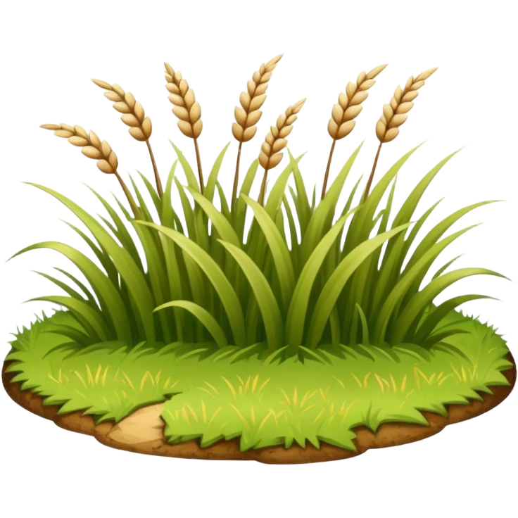 a beige patch of grass emoji