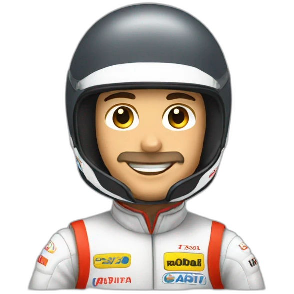 pilota de kart emoji