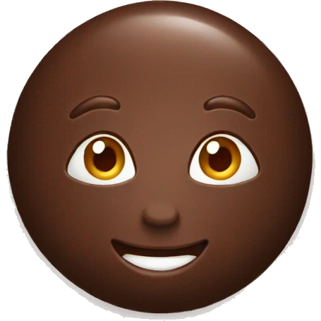 Chocolate  emoji