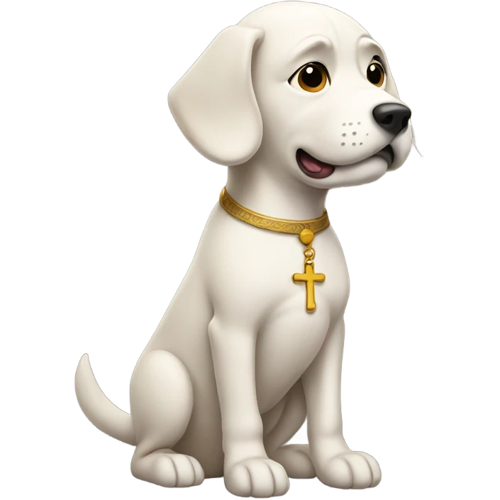  praying dog emoji