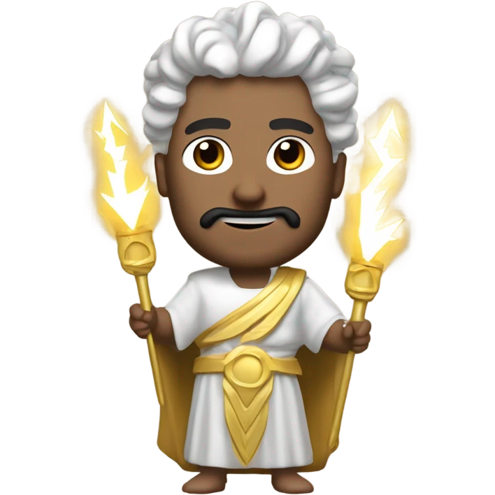 Jeff bezos as Zeus  emoji