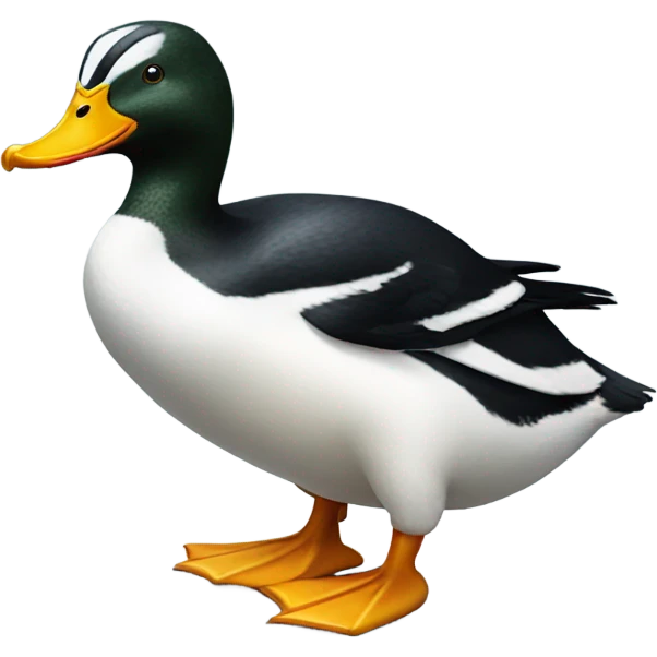 Duck hunting penguin emoji