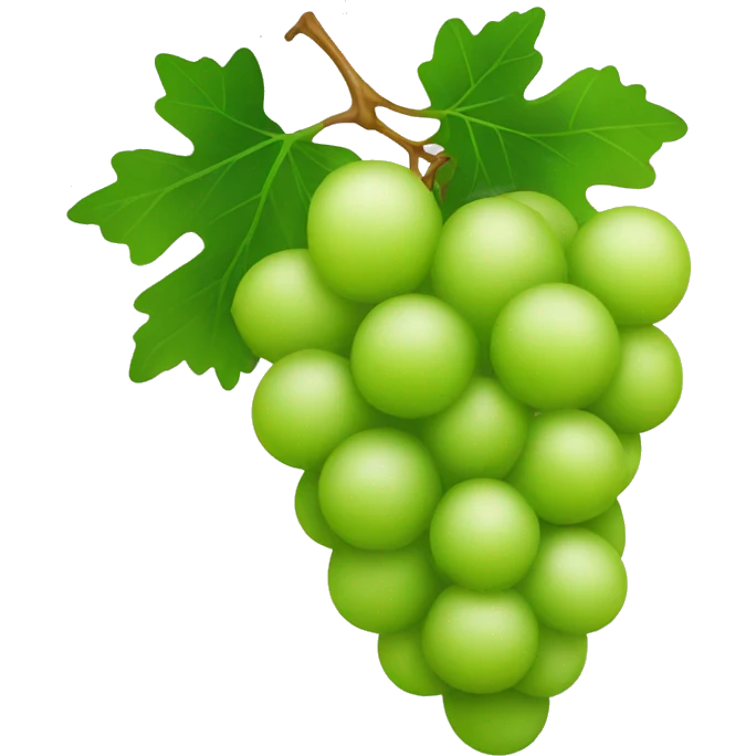 Green grape emoji