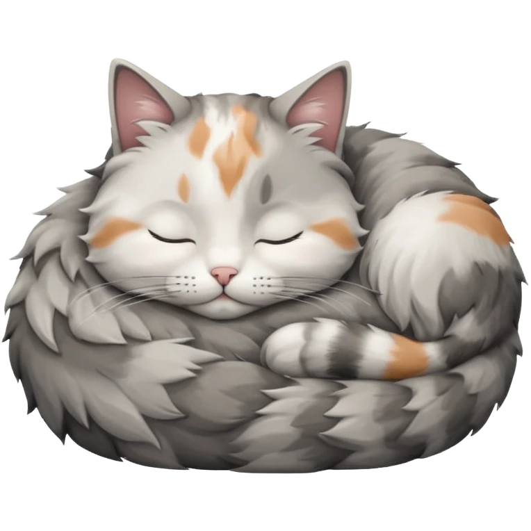 Sleeping cat  emoji