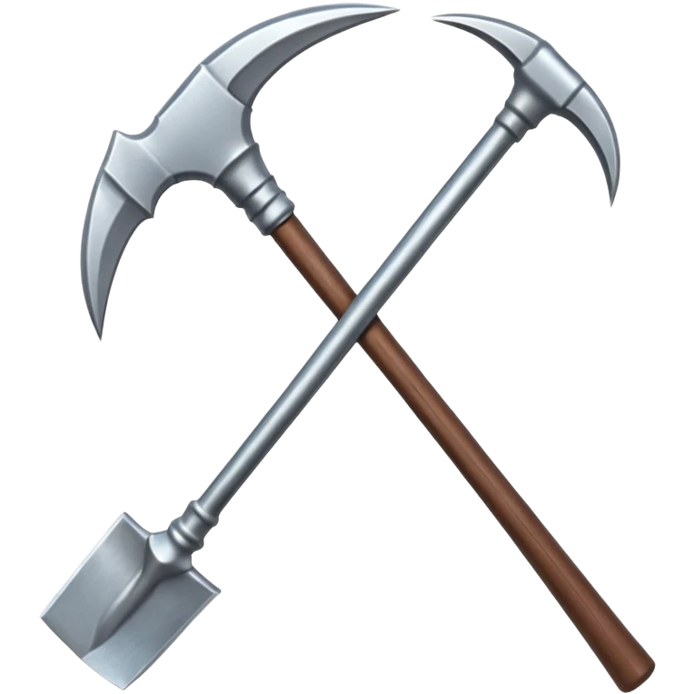 symmetric pickaxe tool emoji