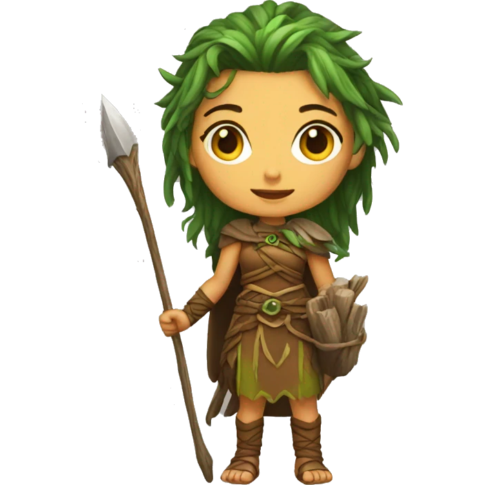 Druid female emoji