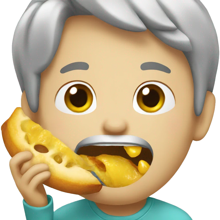 emoji eating word  emoji