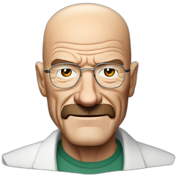 Walter white smiling emoji