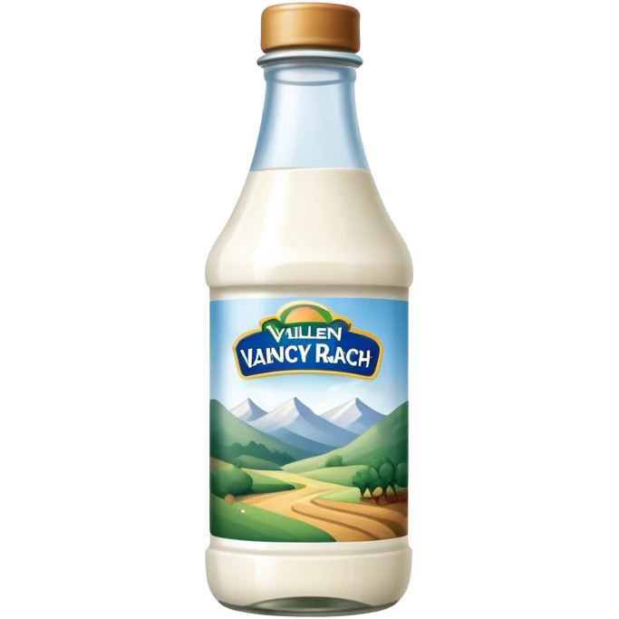 hidden valley ranch bottle  emoji