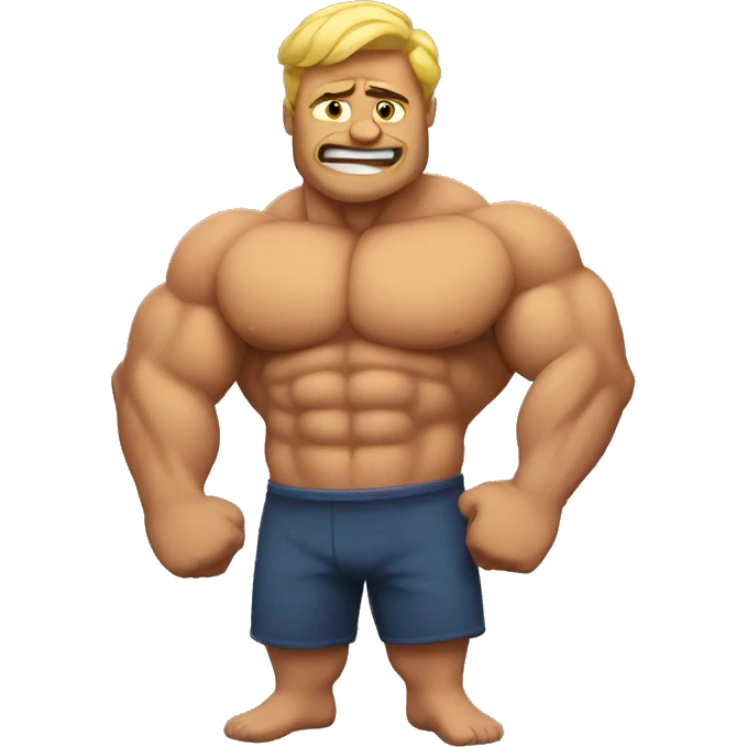 Big muscle emoji