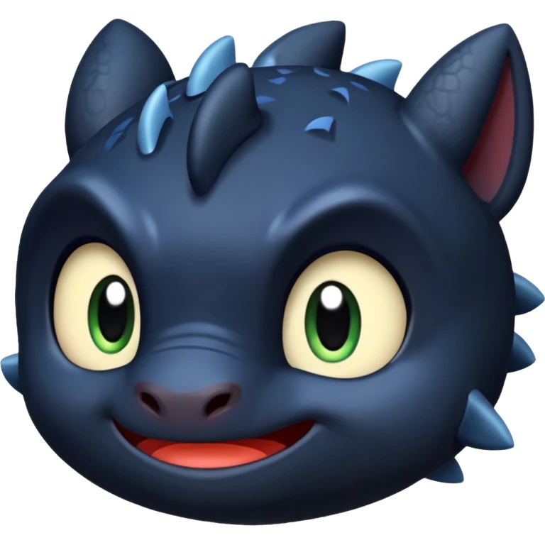 Emoj di night fury emoji