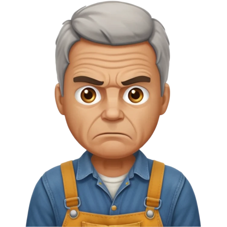 angry farmer emoji