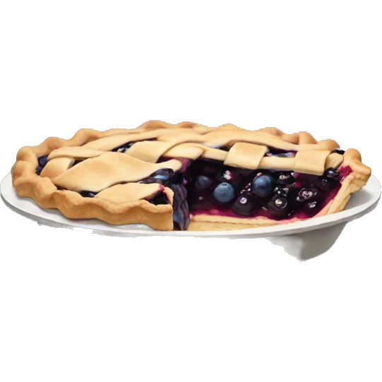 blueberry pie emoji