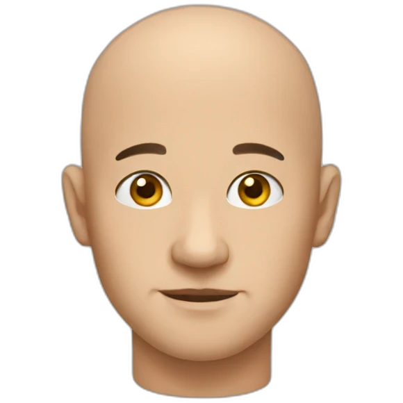 Bald emoji