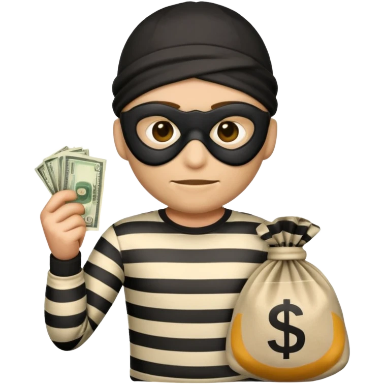 Creat a robber emoji emoji