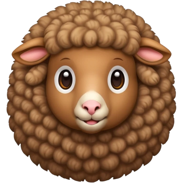 brown sheep emoji emoji