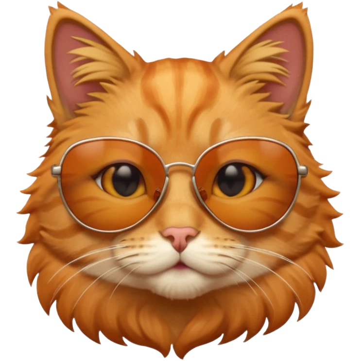 Cat wearing sunglasses emoji