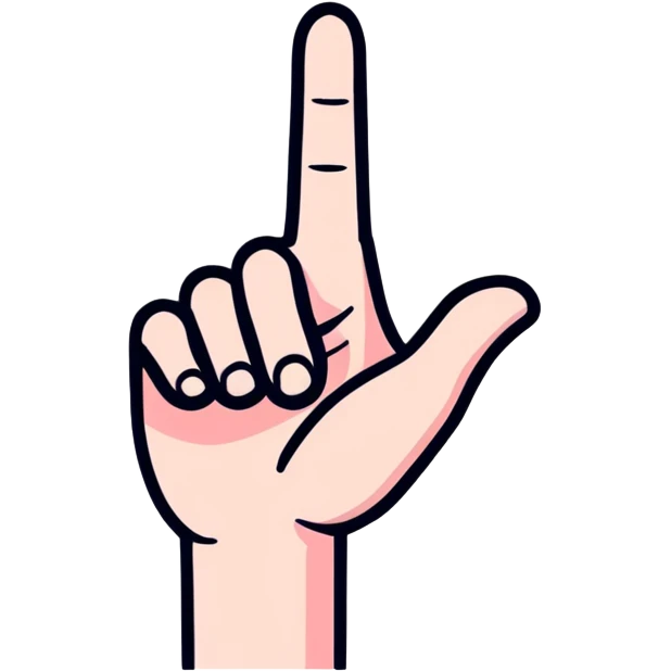 “Rock on” hand signal emoji