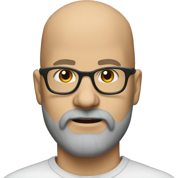 David Cross bald emoji