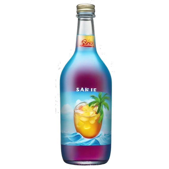 Surfside ice tea vodka can emoji