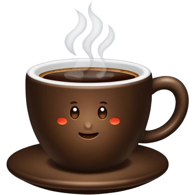 Fall coffee emoji