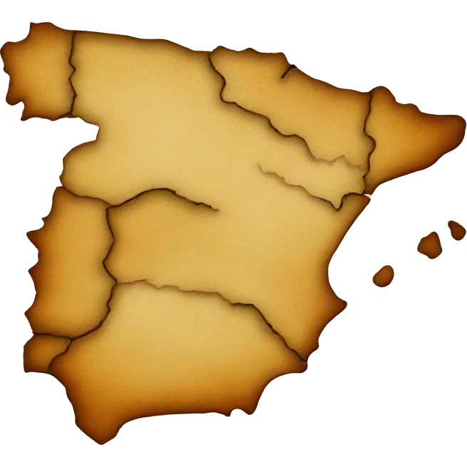 mapa de españa emoji