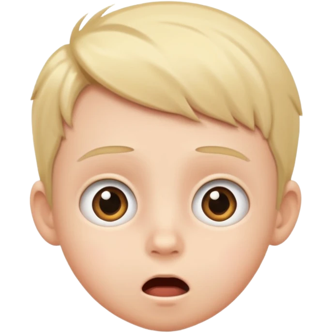 kids surprise face emoji