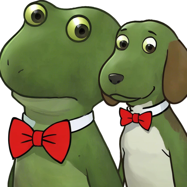 frog and snoopy dog emoji