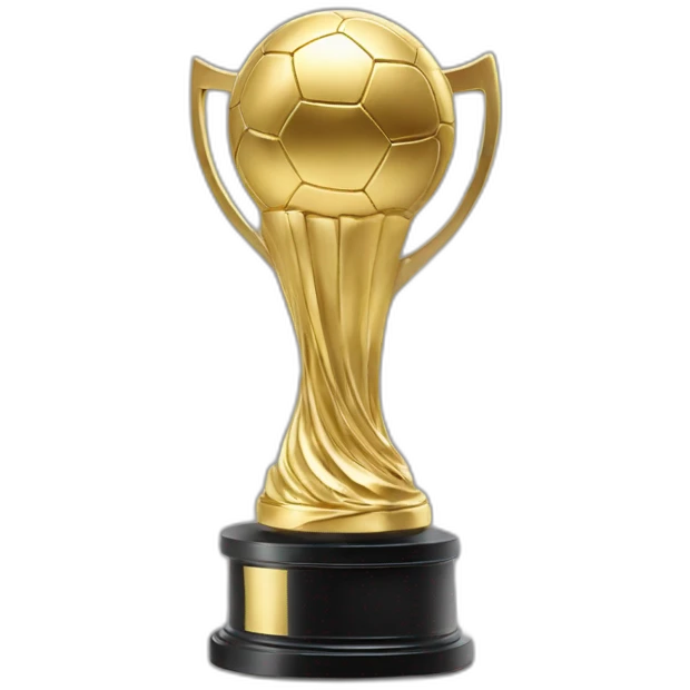 Trophée coupe du monde emoji