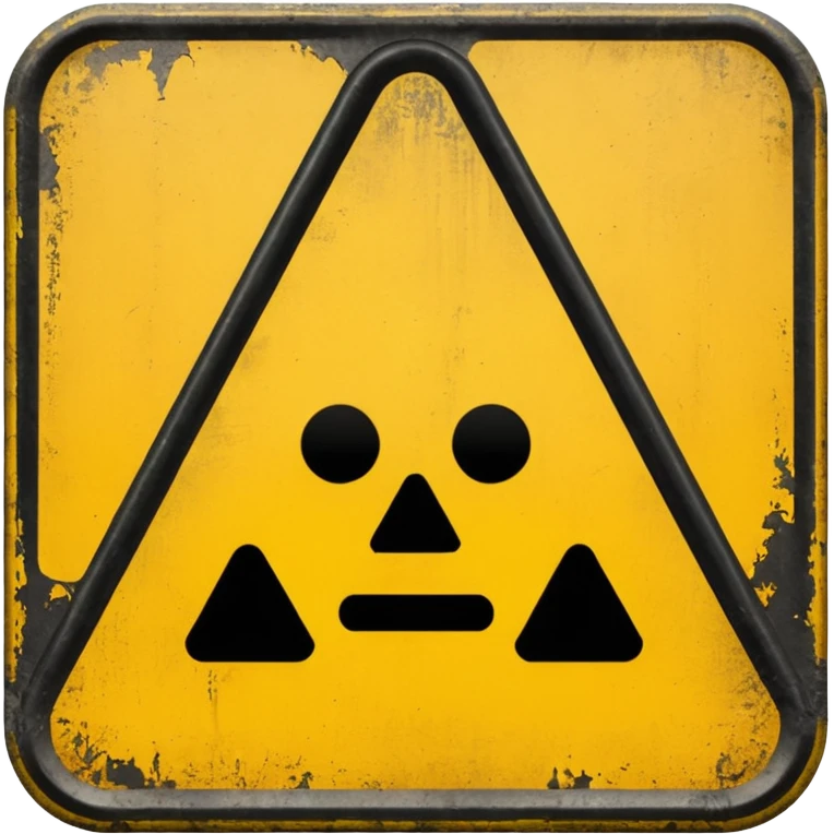 panneau attention  emoji