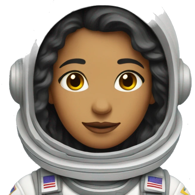 MUJER ASTRONAUTA emoji