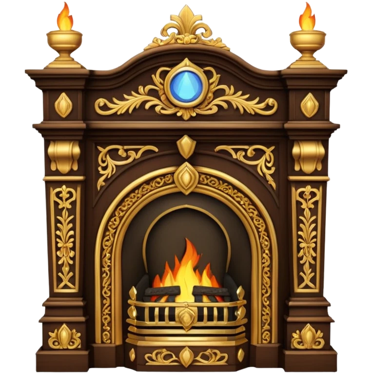 Victorian Ornate Fireplace emoji