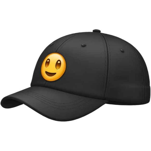 🧢 in black emoji