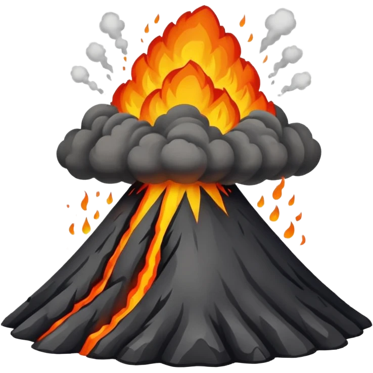 volcano emoji