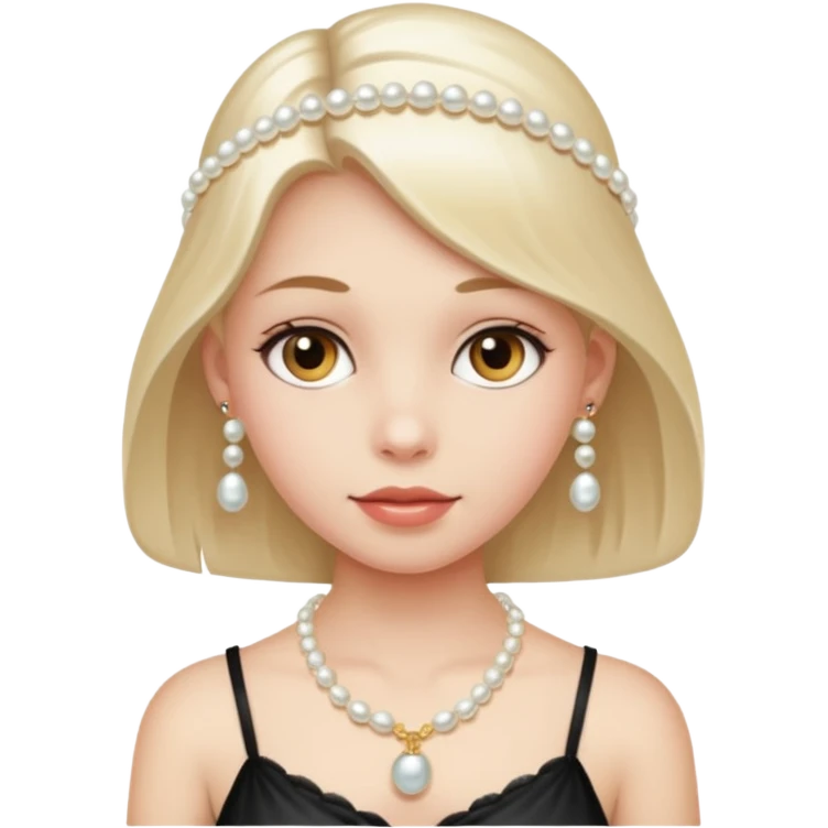 Pearl String Girl emoji