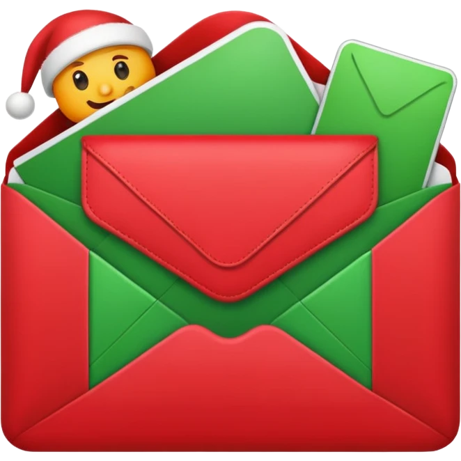 christmas emails emoji
