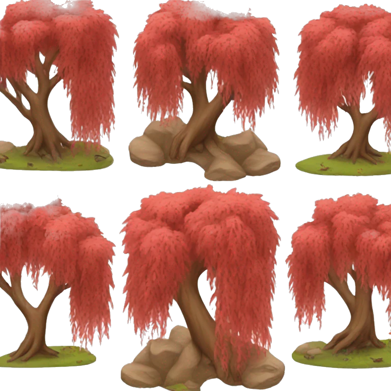 red willow tree emoji