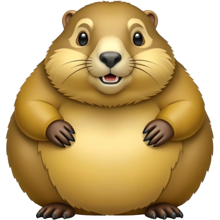 marmot fat emoji