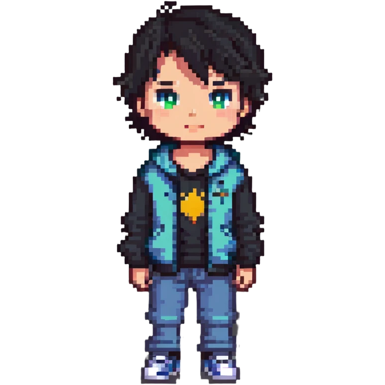 boy with casual clothes emoji