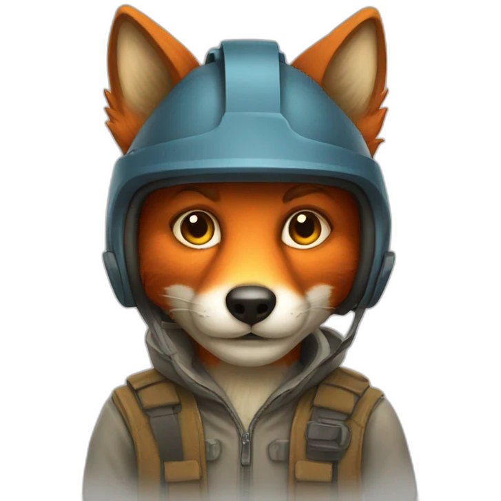 a UX designer fox emoji