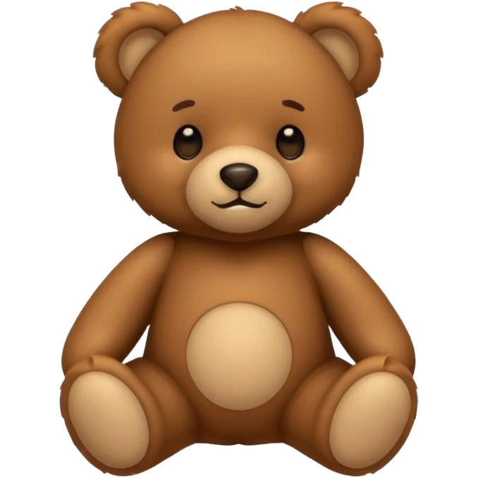Teddy bear emoji