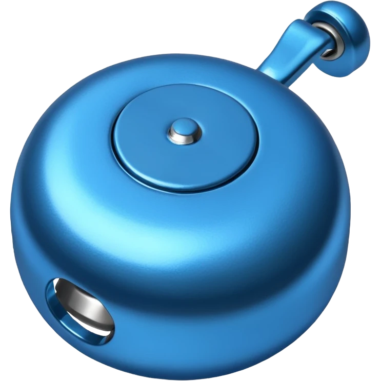 blue bike bell  emoji