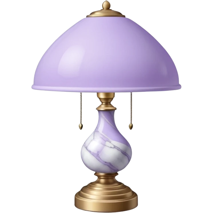Lavender pastel purple and marble white aesthetic cute dainty find nice pretty vintage lamp emoji