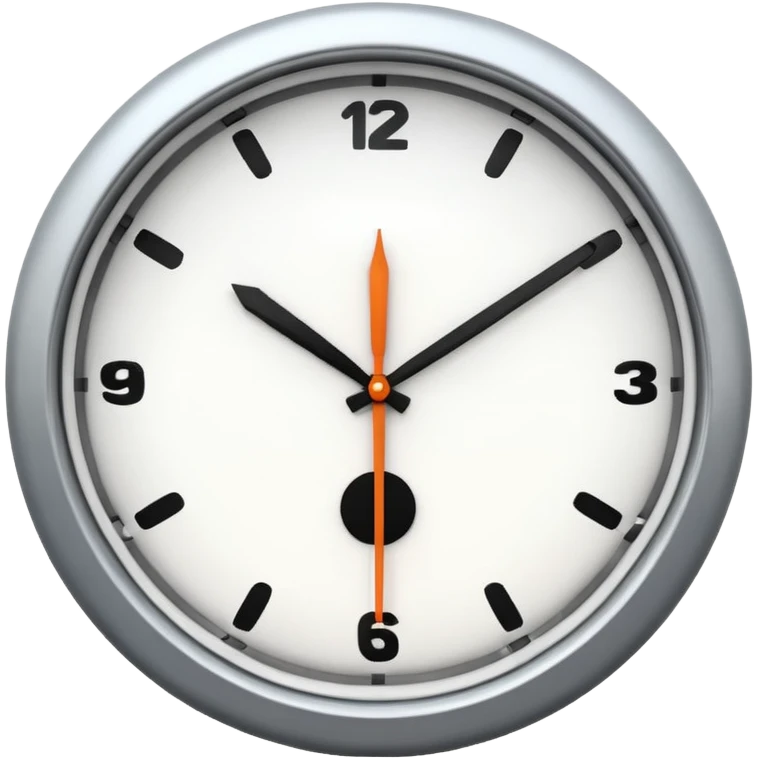 clock showing 7 am emoji