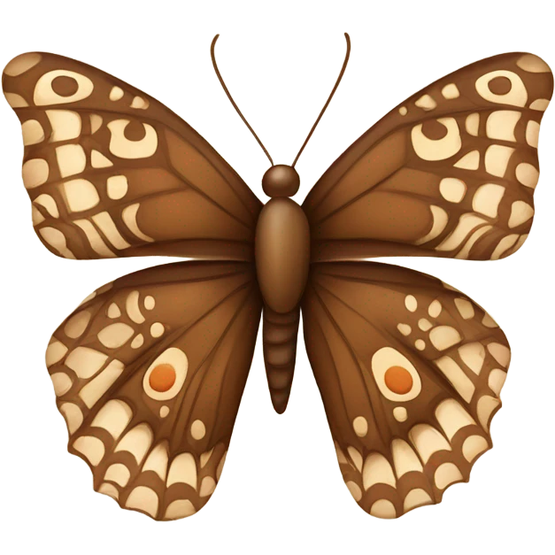 Brown butterfly  emoji