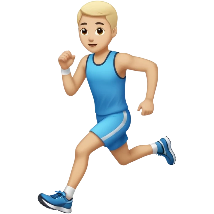 Une personne qui court emoji
