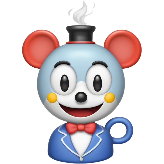 Create a Cup head character
 emoji