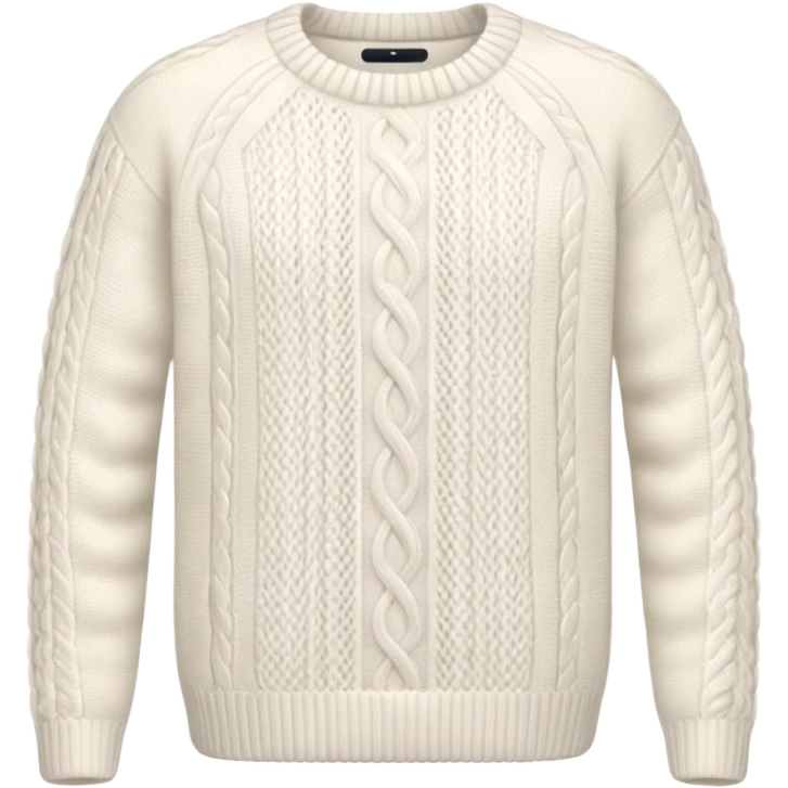 white sweater emoji
