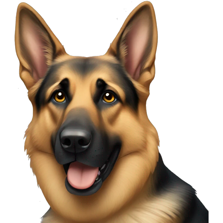 German shepherd emoji