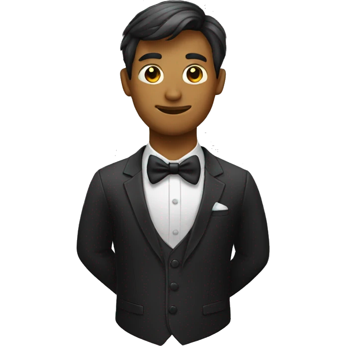 Bow tie man emoji
